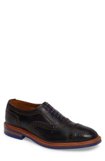 Men's Allen Edmonds 'strandmok' Cap Toe Oxford .5 E - Black