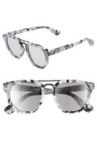 Women's Bp. 52mm Double Bridge Sunglasses - Marble/ Black