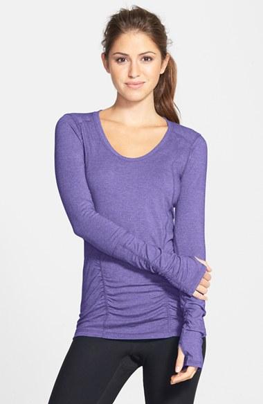 Women's Zella 'z 6' Long Sleeve Tee - Black