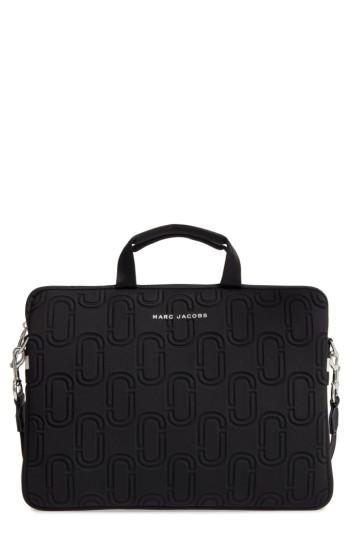 Marc Jacobs 15-inch Computer Commuter Bag - Black