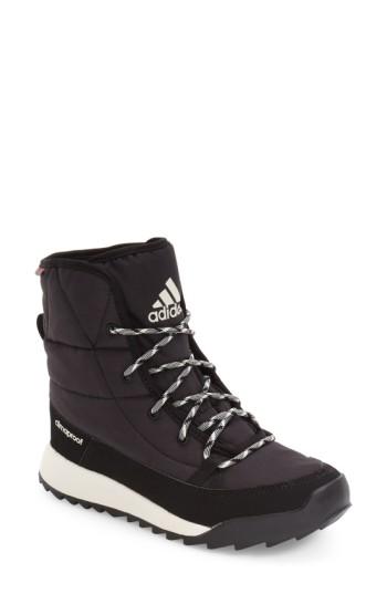 Women's Adidas 'choleah' Water Resistant Boot .5 M - Black