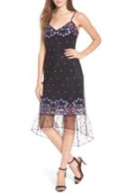 Women's Devlin Monique Embroidered Dress - Black