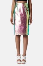 Women's Topshop Iridescent Mermaid Pencil Skirt