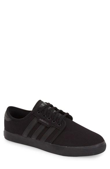 Men's Adidas 'seeley' Skate Sneaker M - Black