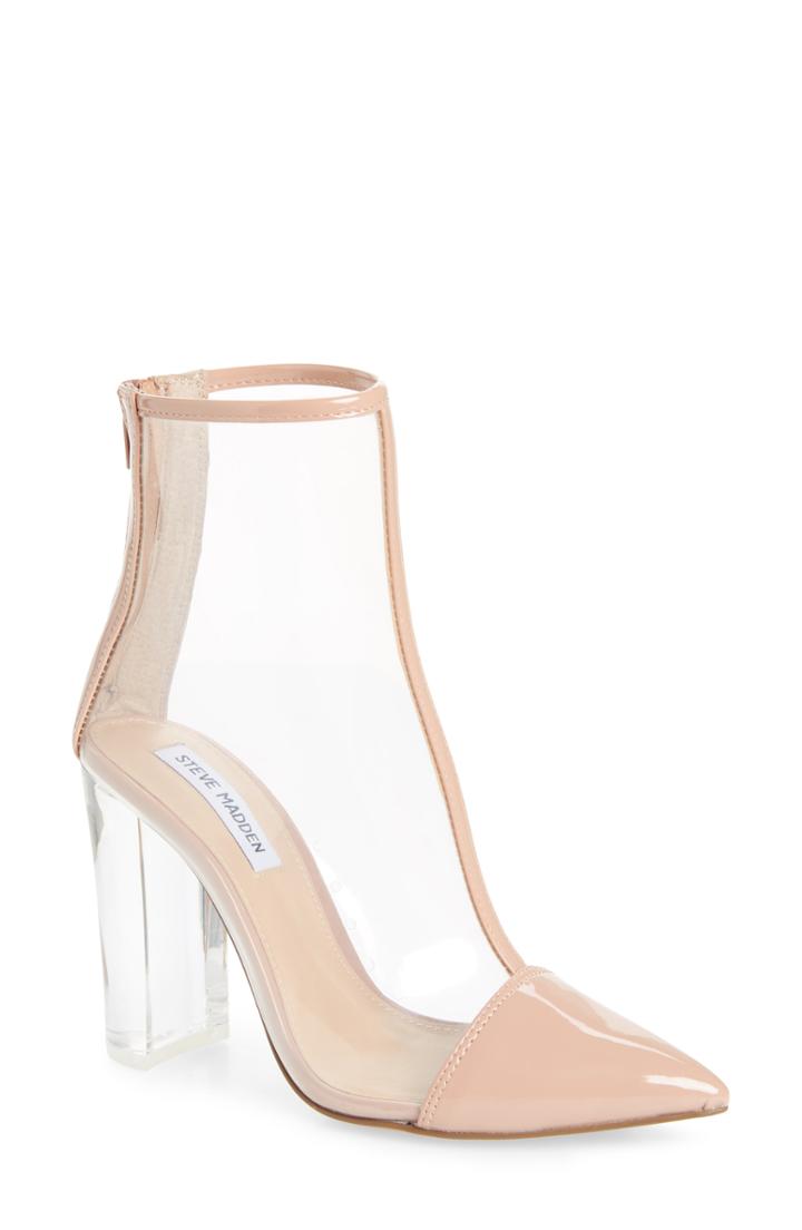 Women's Steve Madden Clancy Bootie M - Pink