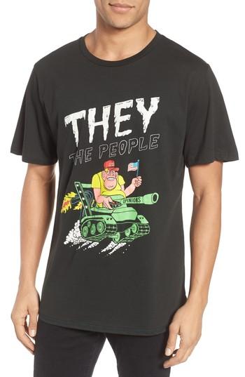 Men's Barking Irons They The People Graphic T-shirt - Black