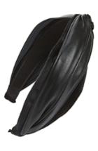 Cara Faux Leather Twist Headband, Size - Black