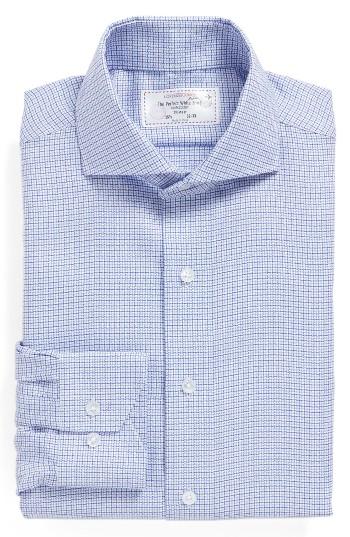 Men's Lorenzo Uomo Trim Fit Check Dress Shirt