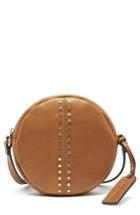 Sole Society Bayle Faux Leather Crossbody - Brown