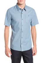 Men's Travis Mathew Studebaker Regular Fit Sport Shirt, Size - Blue