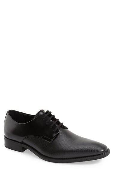 Men's Calvin Klein 'ramses' Plain Toe Derby M - Black