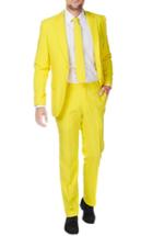 Men's Opposuits 'yellow Fellow' Trim Fit Two-piece Suit With Tie