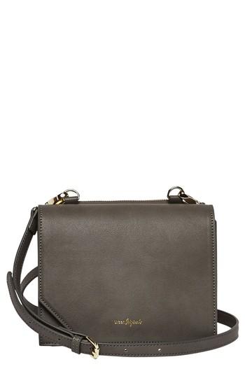 Urban Originals Shining Star Faux Leather Crossbody Bag - Grey