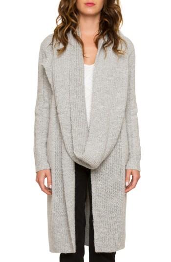 Women's Willow & Clay Long Cardigan - Grey