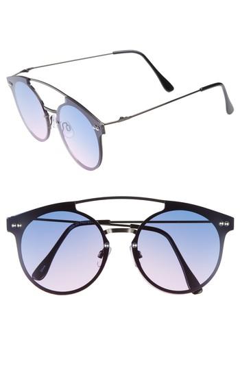 Women's Bp. 50mm Aviator Sunglasses - Black/ Purple