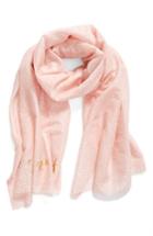Women's Kate Spade New York Dappled Cotton & Silk Scarf