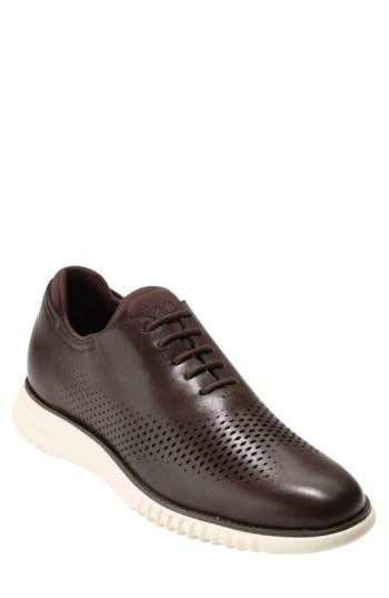 Men's Cole Haan 2.zerogrand Wingtip W - Brown