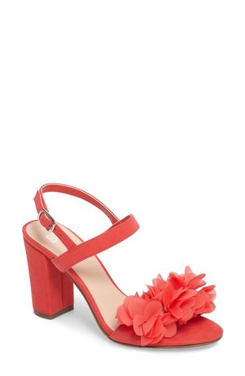 Women's Bp. Lula Block Heel Slingback Sandal .5 M - Coral