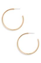 Women's Stella Valle Heart Shaped Hoop Earrings