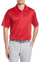 Men's Swc Diamond Jacquard Polo, Size - Red