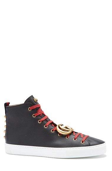 Men's Gucci Major High Top Sneaker .5us / 6.5uk - Black
