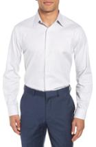 Men's John W. Nordstrom Trim Fit Dress Shirt - 33 - Grey