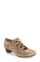 Women's Bella Vita Posie Ghillie Oxford N - Metallic