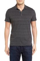Men's Robert Barakett Genson Fit Polo, Size Small - Grey