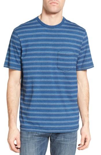Men's True Grit Stripe T-shirt - Blue