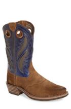 Men's Ariat Heritage Roughstock Venttek Cowboy Boot W - Brown