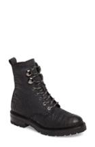 Women's Frye Julie Hook Combat Boot M - Black