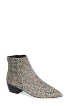Women's Linea Paolo Rhys Ii Genuine Calf Hair Bootie M - White