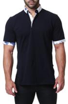 Men's Maceoo Tic Polo (s) - Black