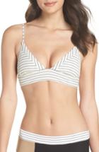 Women's Boys + Arrows Dana The Delinquent Bikini Top - White