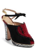 Women's Charlotte Olympia Killer Heels Sandal Eu - Black