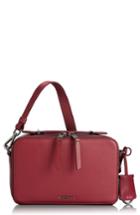 Tumi Voyager - Aberdeen Leather Crossbody Bag - Red