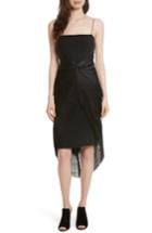 Women's Cinq A Sept Yolette Fringe High/low Dress