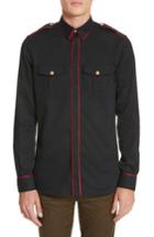 Men's Givenchy Piped Officer Shirt