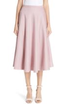 Women's Max Mara Cabras Camel Hair Skirt - Pink