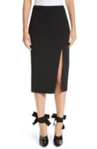 Women's Jason Wu Compact Crepe Pencil Skirt - Black
