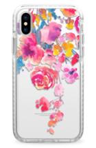 Casetify Watercolor Floral Iphone X Case - Pink