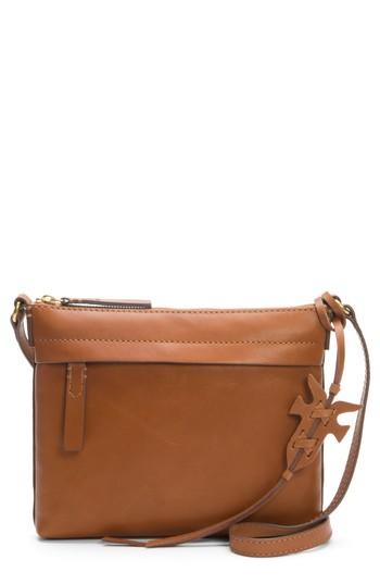Frye Carson Leather Crossbody Bag - Brown