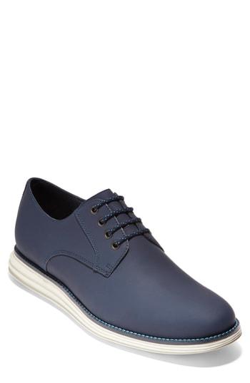 Men's Cole Haan Original Grand Plain Toe Derby .5 M - Blue