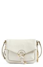 Vince Camuto Adina Leather Crossbody Bag - Ivory