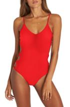 Women's Billabong Sol Searcher One-piece Swimsuit - Red