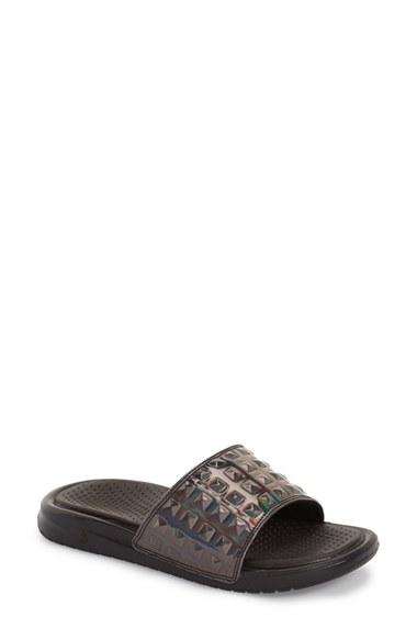 Women's Nike 'benassi - Ultra' Slide Sandal M - Black