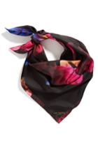 Women's Ted Baker London Impressionist Bloom Square Silk Scarf
