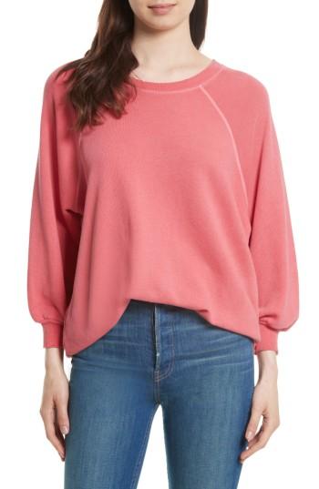 Women's The Great. The Bubble Sweatshirt - Pink