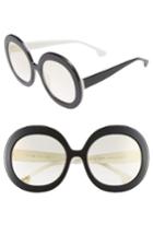 Women's Alice + Olivia Melrose 56mm Round Sunglasses -