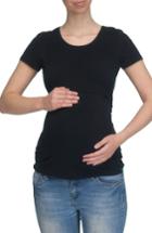 Women's Modern Eternity Maternity/nursing Tee - Black